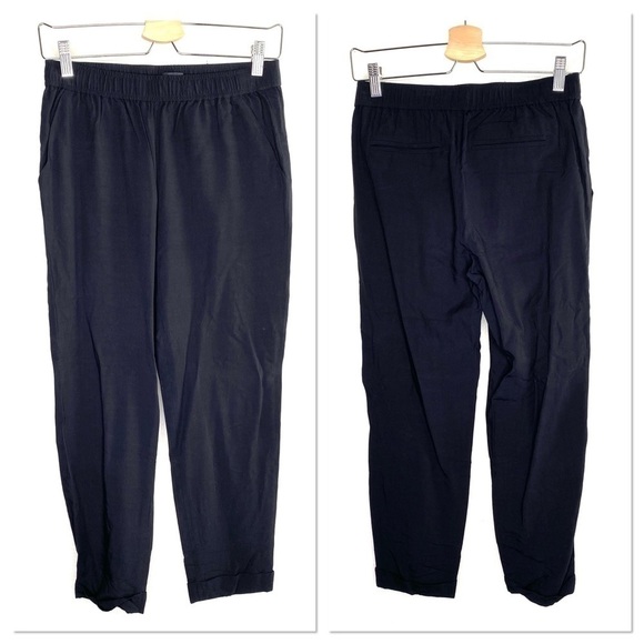 Madewell Black Track Trousers f5714 - Picture 2 of 7